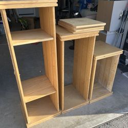 Wooden Shelves 