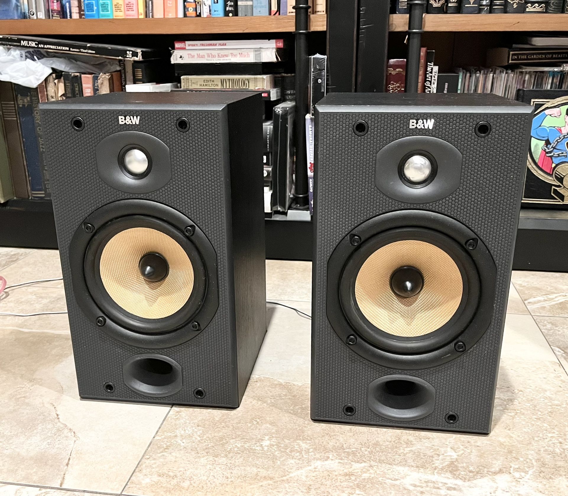 (2) Bowers & Wilkins 6.5” 🔈 Audiophile 100w Speakers