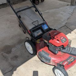 Toro Self Propelling Lawn Mower.