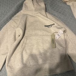 Essential Hoodie Light Oak Size  Small Authentic New $50