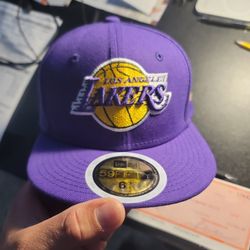 Lakers Hat Size 6 3/8 51.1 Cm
