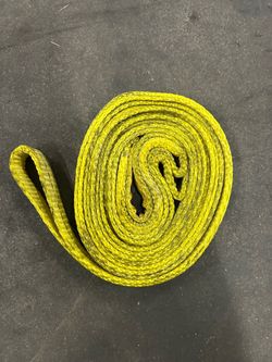 1 Inch Wide 3000 Lbs Yellow Lifting Sling