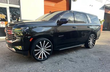 VDELOCITY VW12 20/22/24/26 6X139.7 BLACK MACHINED.  CHECK PRICE