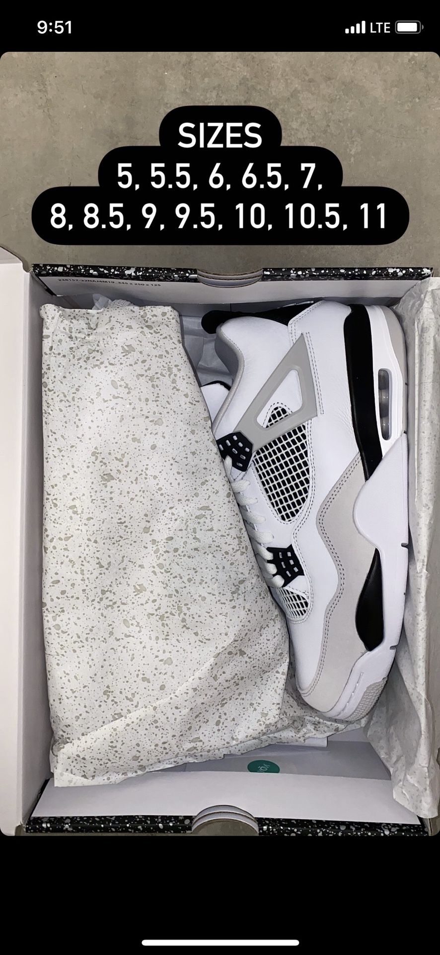 jordan 4 retro military black