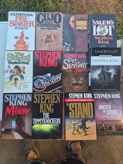 Stephen King Novel Collection – 12 Books