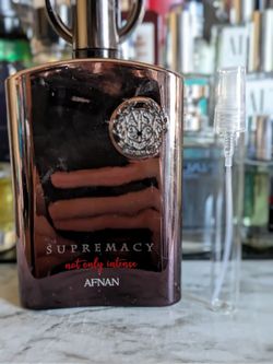 Sample * Afnan Supremacy Not only intense 