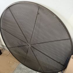 Chocolate Brown Wrought Iron Outdoor Furniture Set