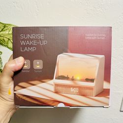 Sunrise Wake-up Lamp & Natural Sound Machine NEW