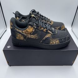 Nike Air Force 1 Low Black Camo – Size 7 -NEW (Box No Lid)