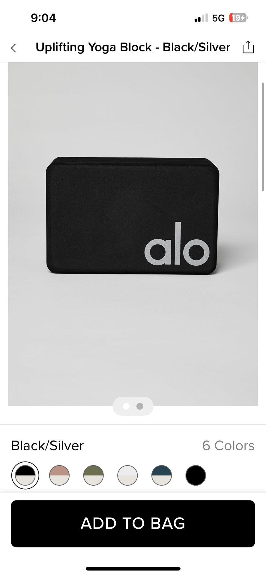 Alo Yoga Block