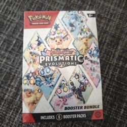 Pokemon prismatic booster bundle 

NEW