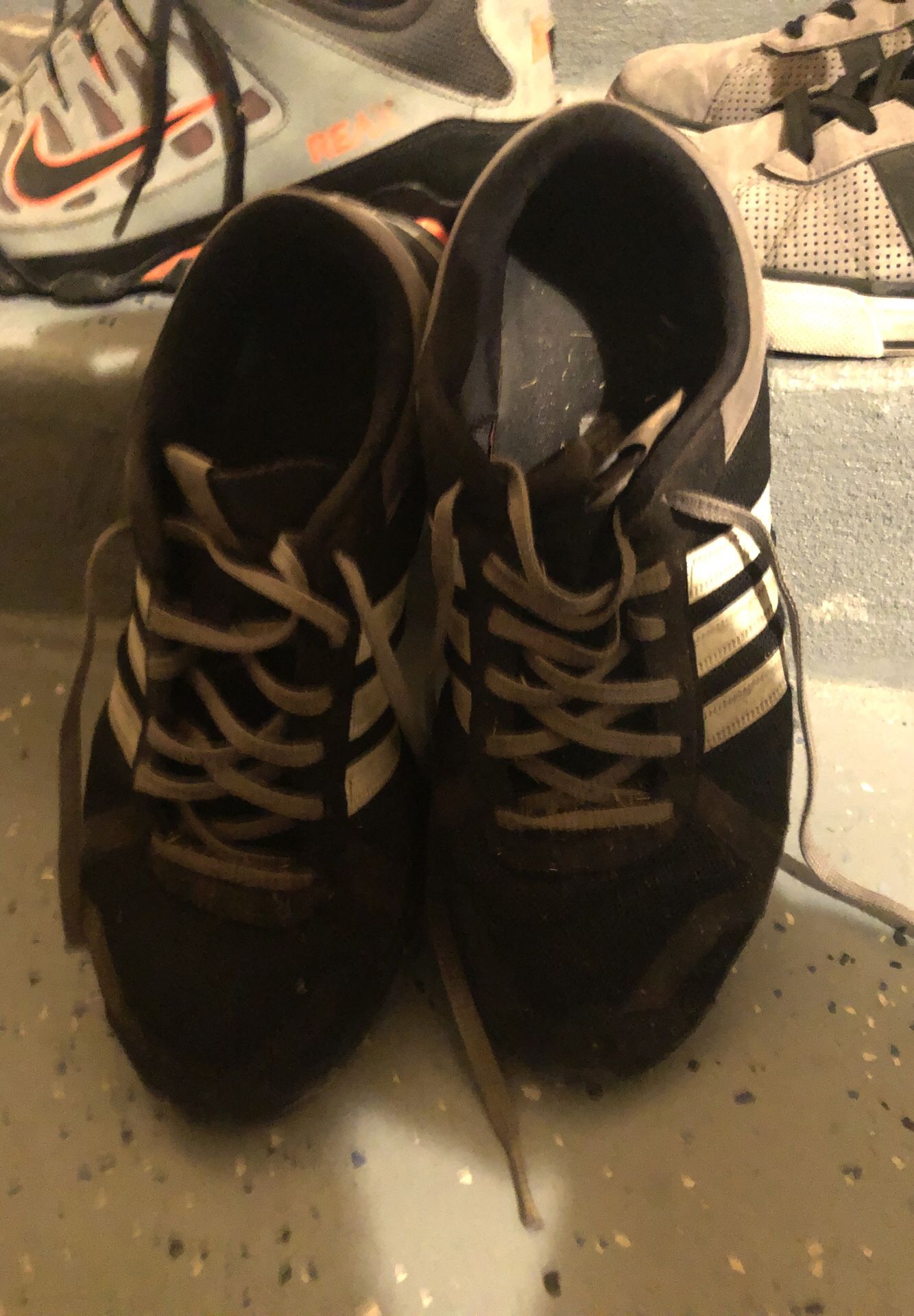 Used Nike, Adidas & converse Shoes just need cleaned been in my garage $10 each size 9-9.5