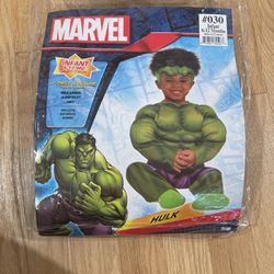 Hulk Halloween Costume 6-12months
