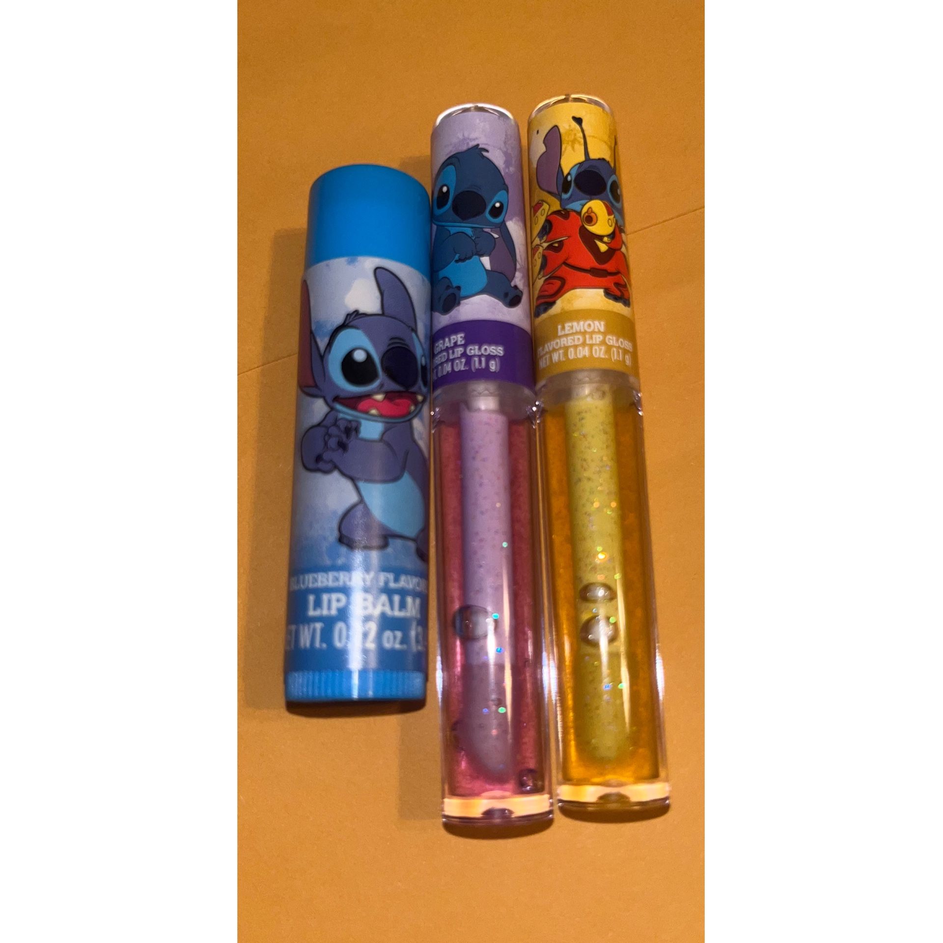 Disney Lilo and Stitch Lip Gloss and Balm Set