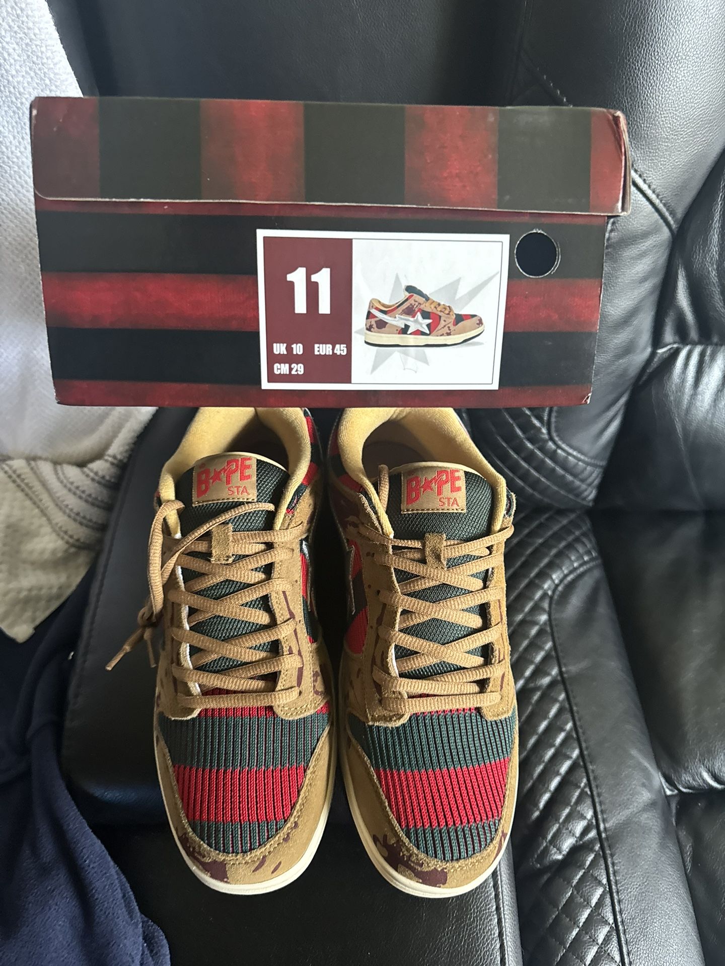 Indigo Studios Bape Nightmare Freddy Krueger