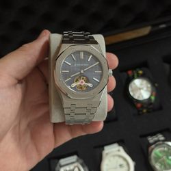 Luxurious watch for a real baller.