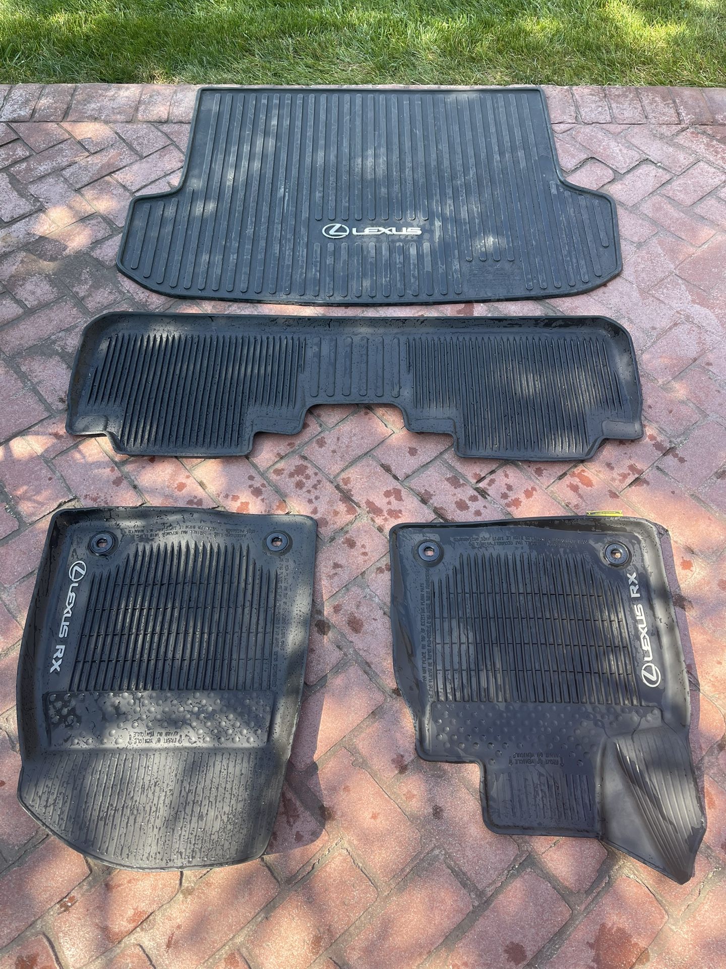 Lexus RX Mats Trunk Shade