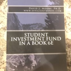 Student Investment Fund in a Book 6e