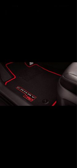 Camry TRD floor and trunk mats