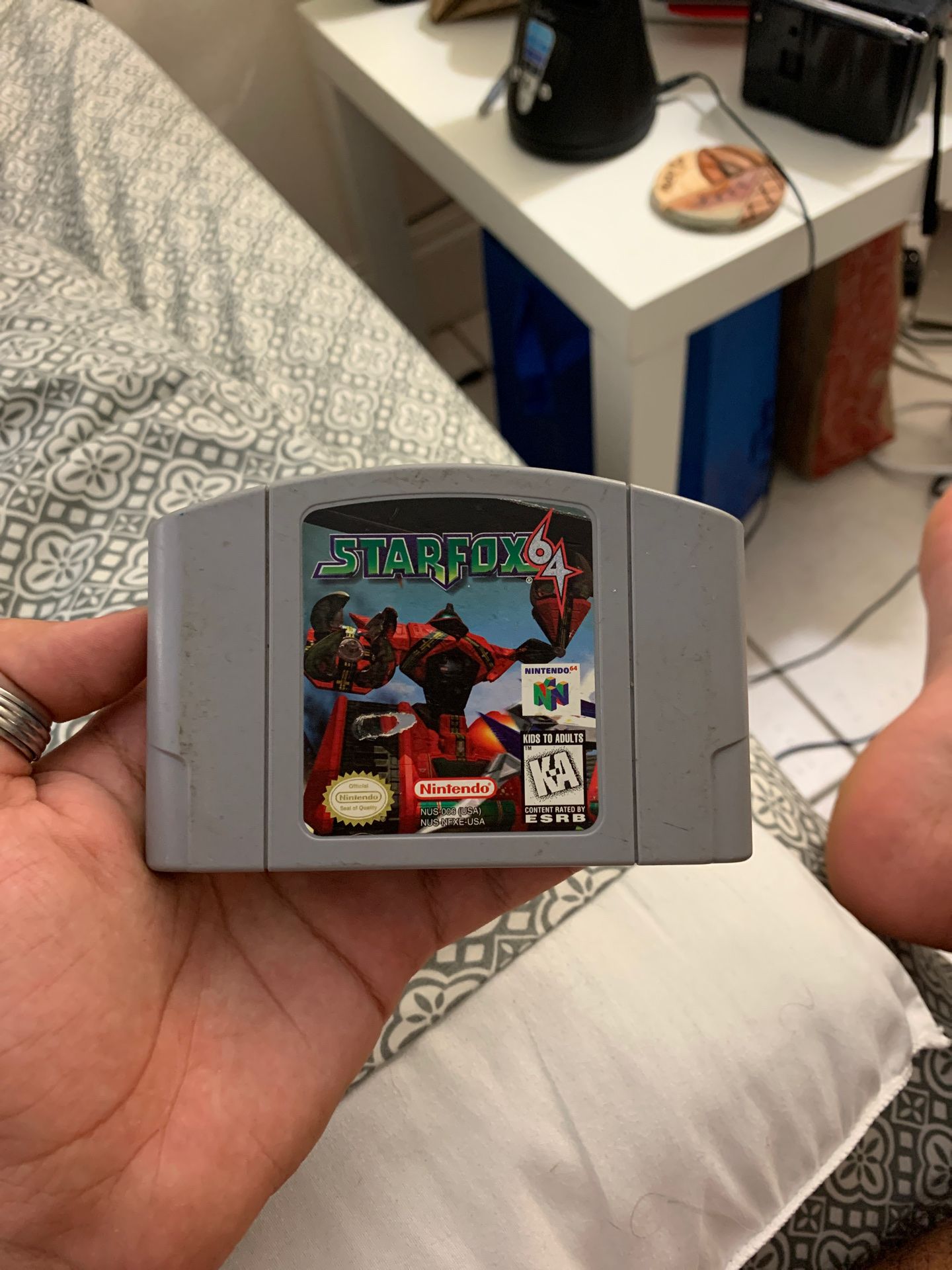 Nintendo 64 Starfox 64 game