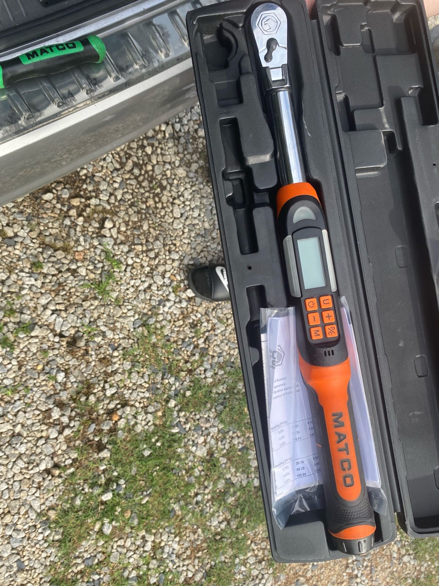 Matco 38 drive digital torque wrench