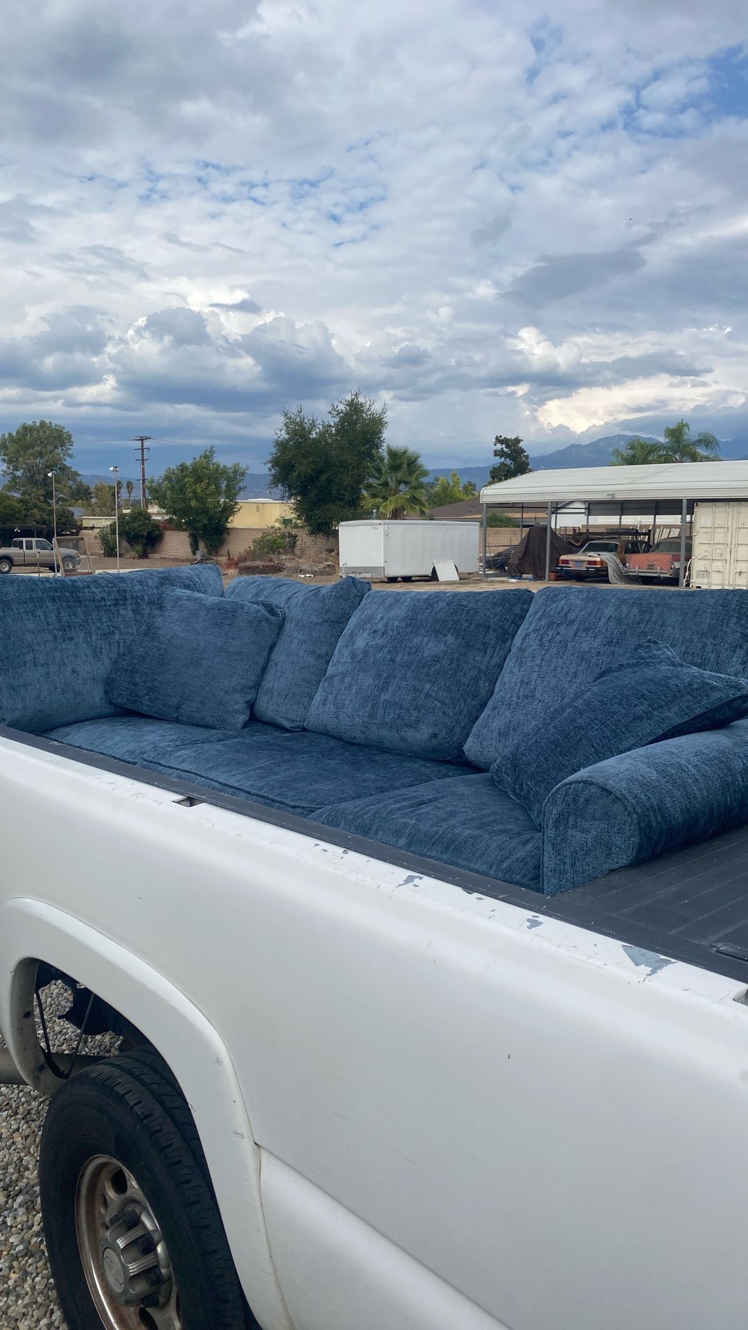 Teal Couch