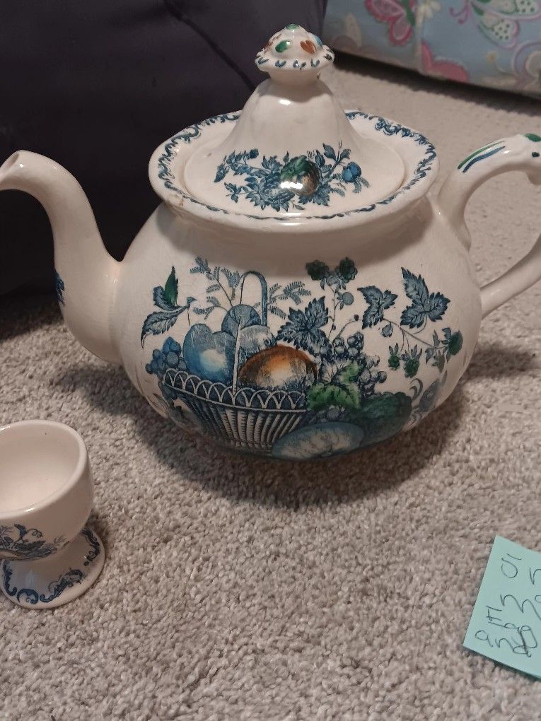 Mason Teapot Havest Baskets,Retired Collection