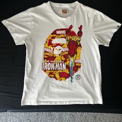 Bape X Marvel Iron Man Tee Shirt