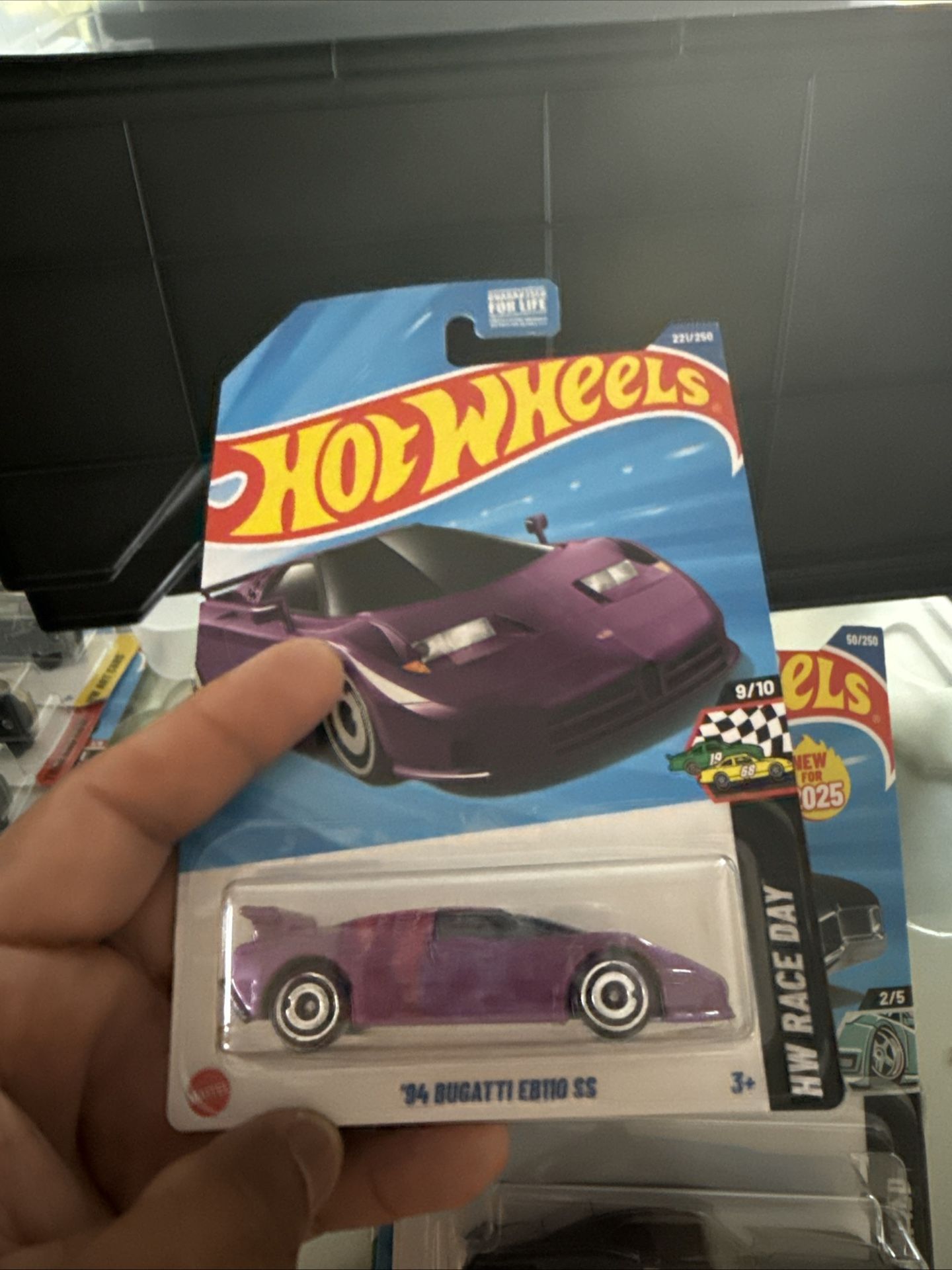 Hot Wheels 2025 Case L Mainline - '94 BUGATTI EB110 SS PURPLE - Int. Card