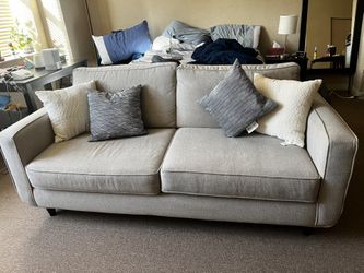 Couch With Pillows