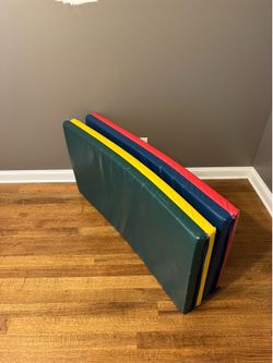 Foldable Gymnastics / Tumbling Mat – Kids Exercise Play Mat