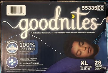 Goodnites XL Pull-Ups 28-count boxes