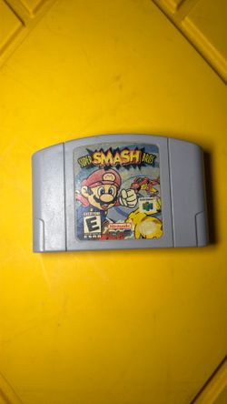 Nintendo 64 N64 Super Smash Bros. Authentic Tested