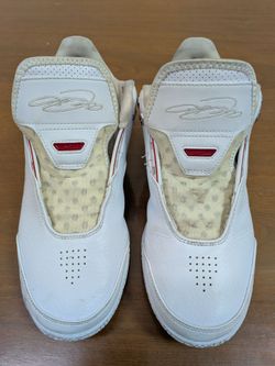 Nike Air Zoom Generation white-based colorway inspired by or retroing LeBron James's Size 8.5