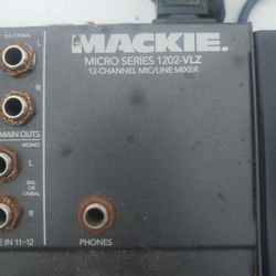 Dj Mixer MackieSeries 1202
