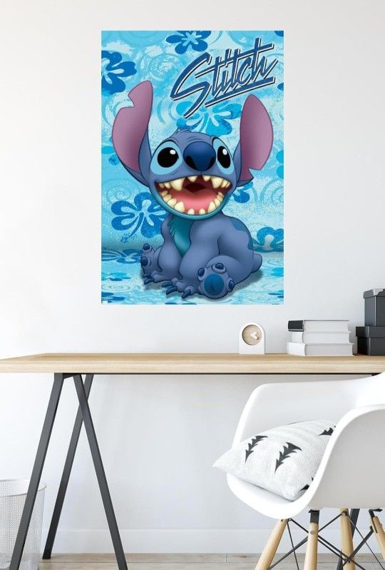 Lilo and Stitch - Sitting Wall Poster