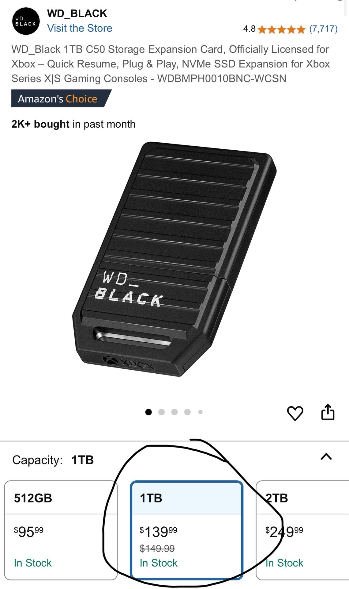Xbox Series X/S External Hard Drive For Next Gen Games