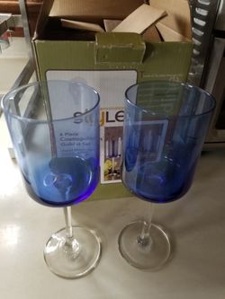 Ty Pennington Style Glass Goblet Set