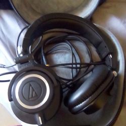 M50x Audio Technica Headphones Plug In Studio Headphones 