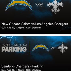 Saints vs Chargers - 8/10/25