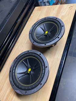 Kicker 8” subwoofers
