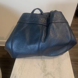 Leather Coach Bag