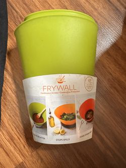 Frywall 10 (Medium) - Green - Splatter Guard, as Seen on Shark Tank