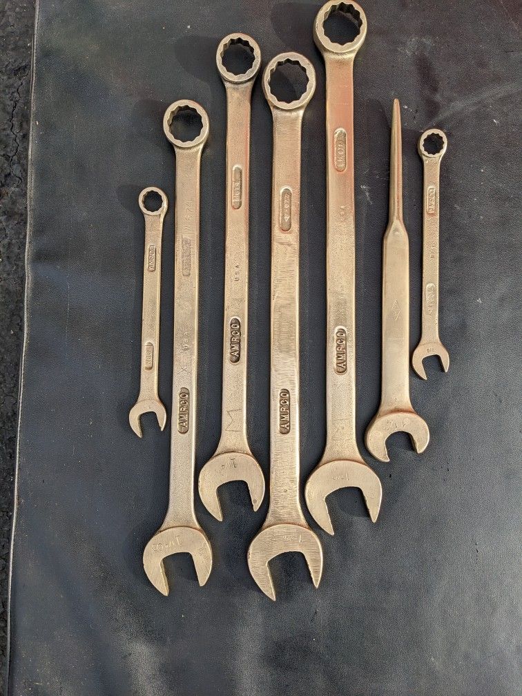 Ampco Brass Non Spark Wrenches Non Magnetic
