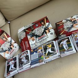 5 boxes : Topps Baseball Series 2026 Blaster Box – Trading Cards, Exclusive Parallels & Spring Train