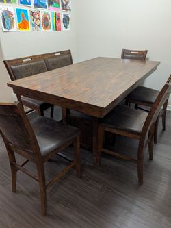 Full dining room and living room set