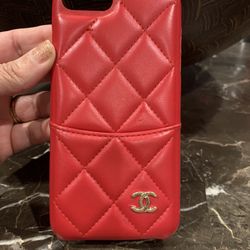 CC leather iPhone 7/8 Plus Phone Case