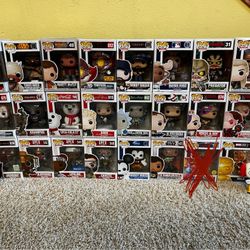 Assortment Of Funko Pops