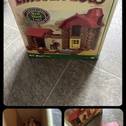 Lincoln Logs Real Wood Old . 2010