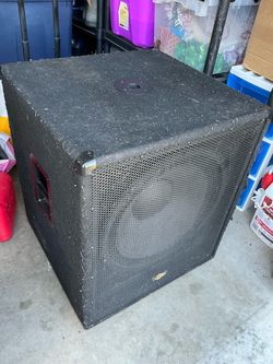 Large PA Subwoofer Speaker Cabinet